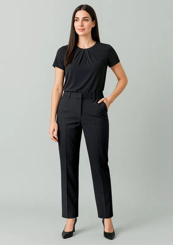 Renew Womens Tapered Adjustable Waist Pant