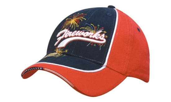 Brushed Heavy Cotton Dual Coloured with Piping & Stars & Stripes Sandwich