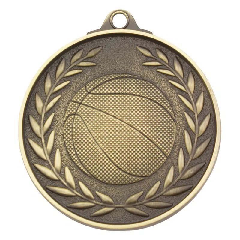 Basketball Antique Gold