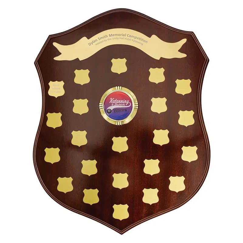Heritage Gold Shield 400mm