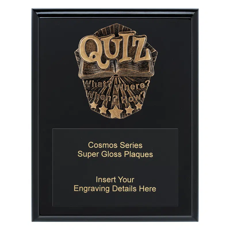 Cosmos Super Plaque - Quiz