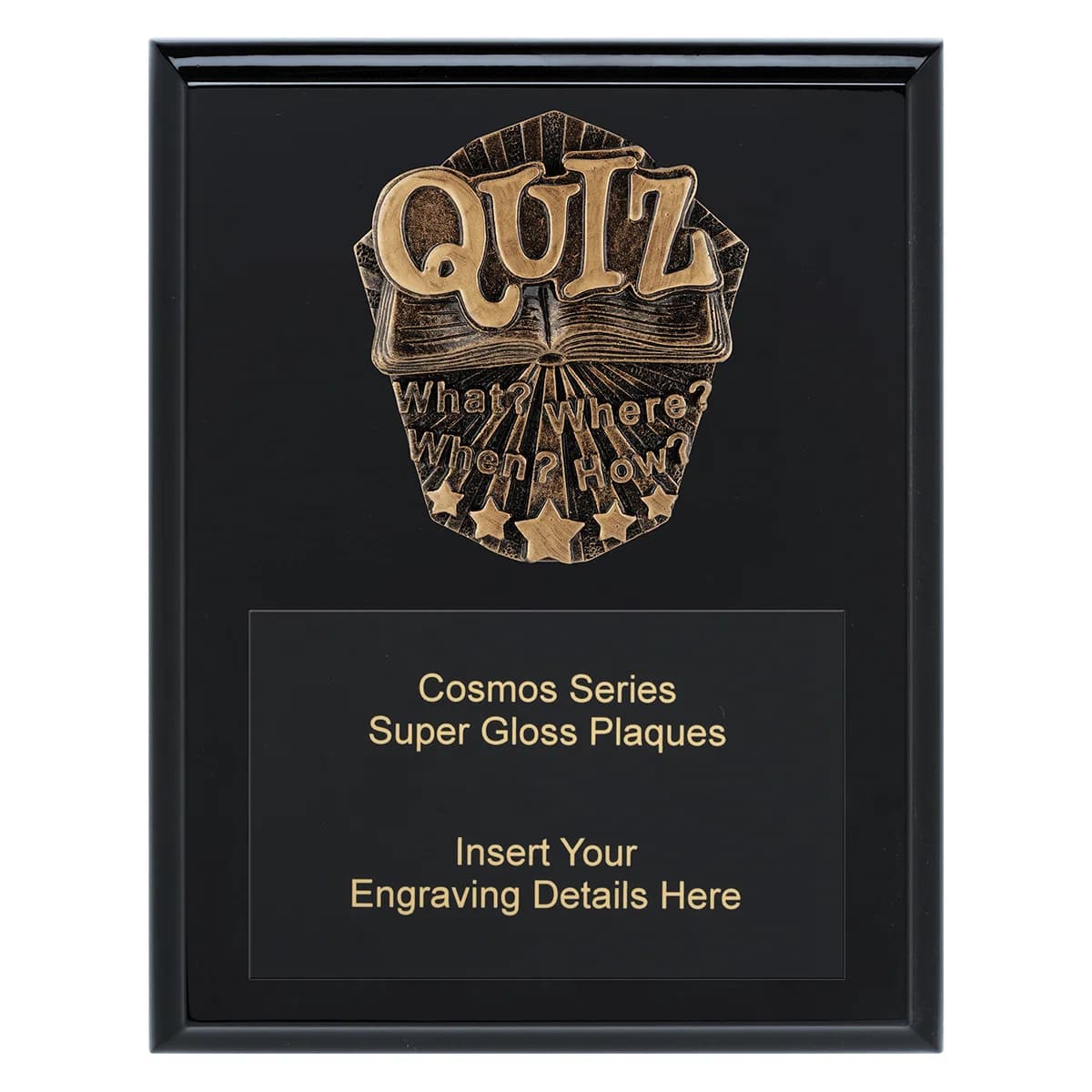 Cosmos Super Plaque - Quiz 200mm
