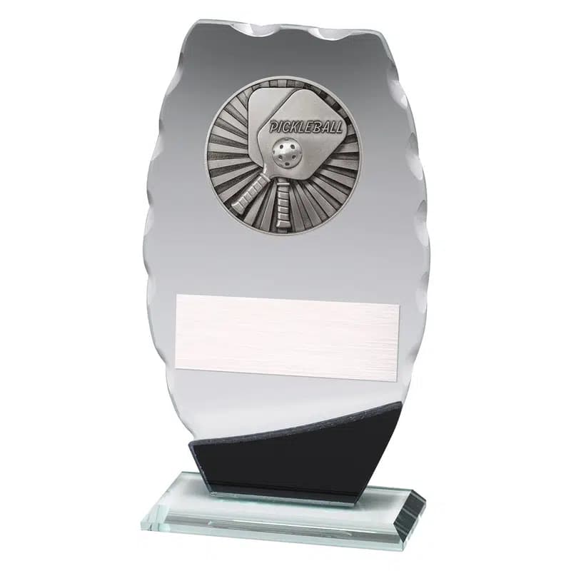 Clipped Oval Glass - Pickleball