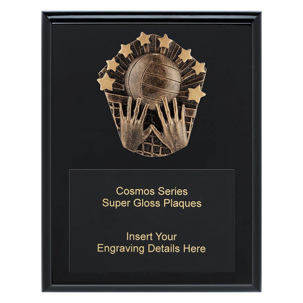 Cosmos Super Plaque - Volleyball 250mm